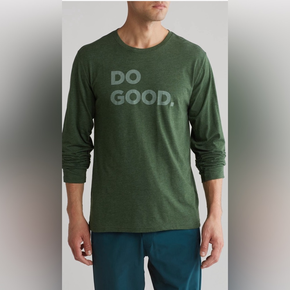 MUST GO BY 6/30 NWT Cotopaxi Do Good Organic Cotton Long Sleeve Tee